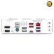 GIGABYTE B850 EAGLE ICE ATX Motherboard – AMD AM5 Socket, B850 Chipset, Dual Channel DDR5 Support, PCIe 5.0, Triple M.2 Slots, USB 3.2 Gen 2/Gen 1, HDMI/DisplayPort, 2.5GbE LAN GIGABYTE B850 EAGLE ICE ATX Motherboard – AMD AM5 Socket, B850 Chipset, Dual Channel DDR5 Support, PCIe 5.0, Triple M.2 Slots, USB 3.2 Gen 2/Gen 1, HDMI/DisplayPort, 2.5GbE LAN