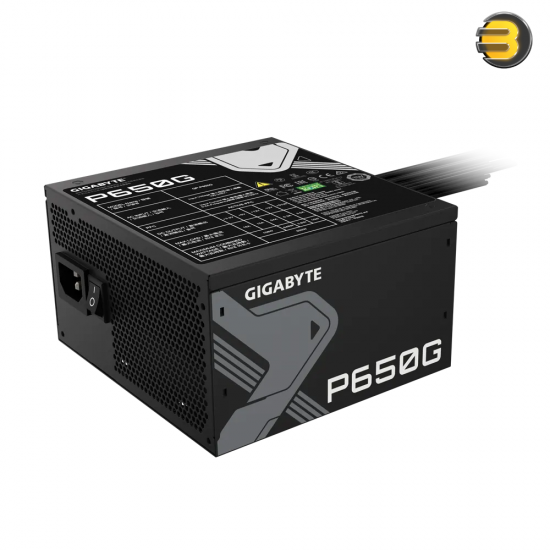 GIGABYTE GP-P650G 650W — ATX 12V v2.31 - 80 PLUS GOLD Certified - Active PFC - Power Supply