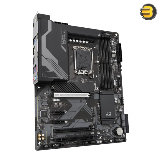 GIGABYTE Z790 UD Intel LGA 1700 ATX Motherboard — 4x DDR5 Memory, 3x PCI-E x16, 3x M.2, 6x SATA, 5x USB 3.2, 1x USB-C,4x USB 2.0