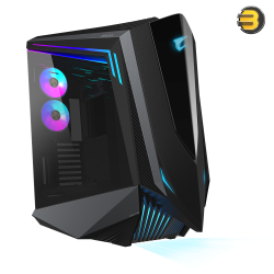 AORUS C700 GLASS Full-Tempered Glass Gaming Case – RGB Fusion 2.0, E-ATX Support, 420mm Liquid Cooling, Vertical GPU
