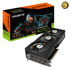 GIGABYTE GeForce RTX 4070 Ti GAMING OC V2 12G Graphics Card — 3x WINDFORCE Fans, 12GB 192-bit GDDR6X