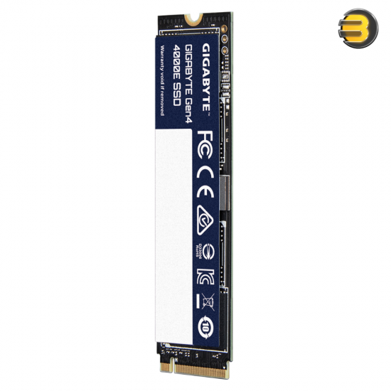 GIGABYTE Gen4 4000E SSD 1TB M.2 NVMe GIGABYTE Gen4 4000E SSD 1TB M.2 2280 NVMe PCIe 4.0 solid state drive with DRAM-less HMB architecture