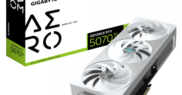 GIGABYTE GeForce RTX 5070 Ti AERO OC 16G