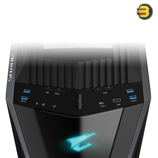 AORUS C700 GLASS Full-Tempered Glass Gaming Case – RGB Fusion 2.0, E-ATX Support, 420mm Liquid Cooling, Vertical GPU AORUS C700 GLASS Full-Tempered Glass Gaming Case – RGB Fusion 2.0, E-ATX Support, 420mm Liquid Cooling, Vertical GPU