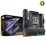 GIGABYTE B650M AORUS ELITE AX AM5 LGA 1718 AMD B650 M-ATX Motherboard DDR5, 2 M.2, PCIe 5.0, USB 3.2 Gen2X2 Type-C, Intel 2.5GbE LAN, Q-Flash Plus, EZ-Latch