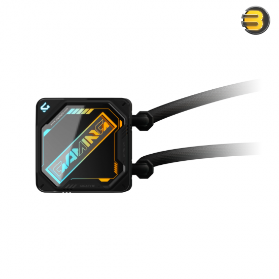 GIGABYTE GAMING 360 AIO Liquid CPU Cooler Black GIGABYTE GAMING 360 All-In-One liquid CPU cooler with 3x 120mm ARGB fans, copper cold plate and aluminum radiator