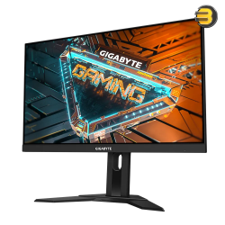 GIGABYTE G24F 2 Gaming Monitor – 23.8 IPS, FHD (1920x1080), 165Hz/OC 180Hz, 1ms MPRT, HDR Ready, 300cd/m², 1100:1, 2× HDMI 2.0, DP 1.2, 2× USB 3.2, OSD Sidekick