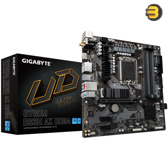 gigabyte B760M DS3H AX DDR4 gigabyte B760M DS3H AX DDR4