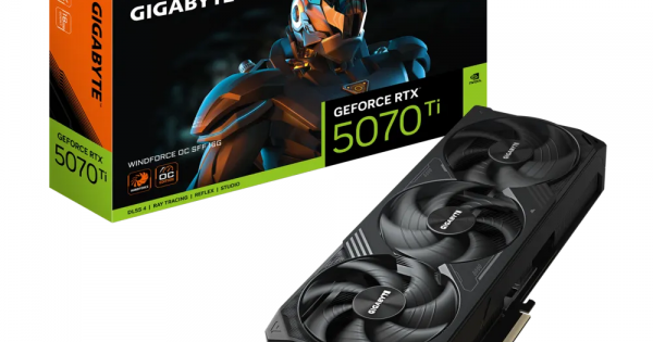【新品未開封】GIGABYTE RTX 5070 Ti WINDFORCE Gigabyte GeForce RTX 5070 Ti WINDFORCE OC SFF 16G | Overview