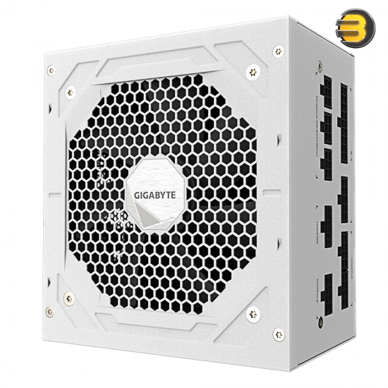 GIGABYTE UD850GM PG5W – Ultra Durable 850W Fully Modular PSU – 80 PLUS Gold, ATX 3.0, PCIe Gen5 Support, 120mm Smart HYB Fan, Japanese Capacitors, Enhanced Thermal & Multi-Protection