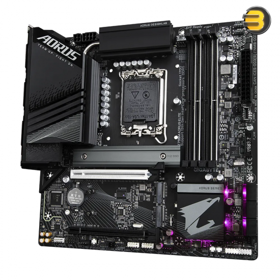 Gigabyte Z790M AORUS ELITE Motherboard — LGA1700 DDR5 HDMI 2.5GbE LAN