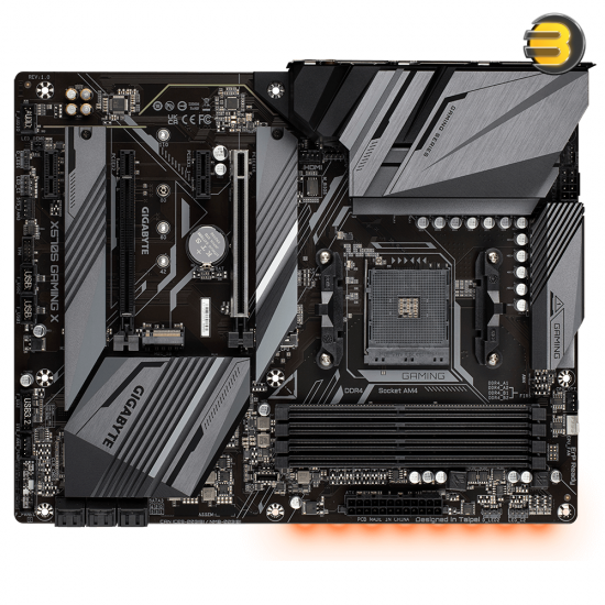X570S GAMING X Motherboard AMD X570S GAMING Motherboard with Twin 12+2 Phases Digital VRM Solution with 50A DrMOS, Fully Covered Thermal Design, Triple Ultra-Fast NVMe PCIe 4.0/3.0 x4 M.2 with Thermal Guard, Fast 2.5GbE LAN, 2*USB 3.2 Type-C®, Rear & 