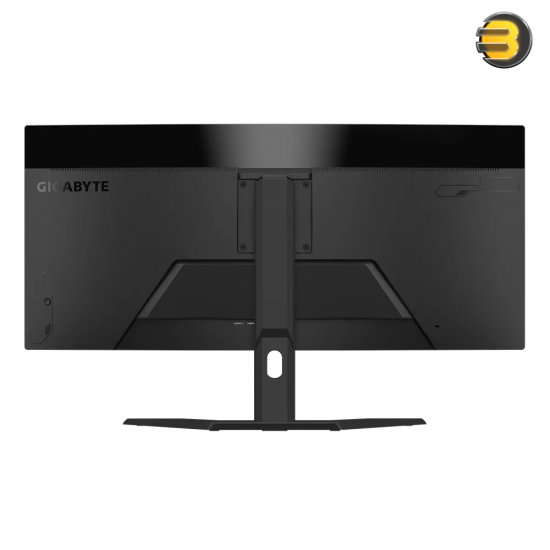 Gigabyte GS34WQC 34 Inch 120Hz 1440P Curved Gaming Monitor — 3440x1440 VA 1500R Display, 1ms (MPRT) Response Time, HDR Ready, FreeSync Premium, 1x Display Port 1.4, 2X HDMI 2.0,Black