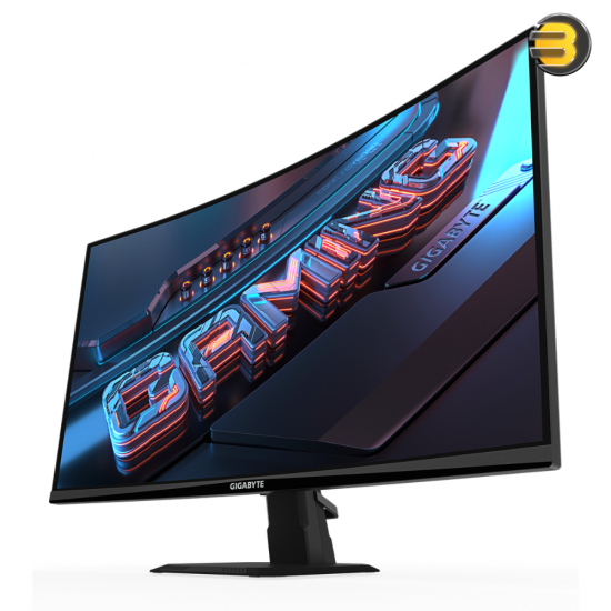 GIGABYTE GS27QCA 27" QHD Curved VA Gaming Monitor GIGABYTE GS27QCA 27 inch QHD curved gaming monitor with VA panel, 180Hz refresh rate, 1500R curvature and 122 percent sRGB