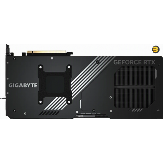 GIGABYTE GeForce RTX 5090 32GB GDDR7 WINDFORCE OC GIGABYTE GeForce RTX 5090 32GB GDDR7 WINDFORCE OC graphics card with triple-fan cooling and metal backplate