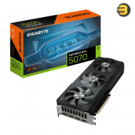 GIGABYTE GeForce RTX 5070 EAGLE OC SFF 12G – NVIDIA Blackwell Architecture, 12GB GDDR7 192-bit, 2587MHz Boost Clock, WINDFORCE Cooling, Hawk Fan, NVIDIA SFF-Ready, RGB Lighting, Reinforced Structure, DLSS 4 Support
