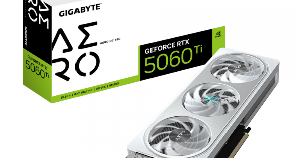 【新品未使用】GIGABYTE AERO RTX 5060ti 16G Gigabyte GeForce RTX™ 5060 Ti AERO OC 16G GPU