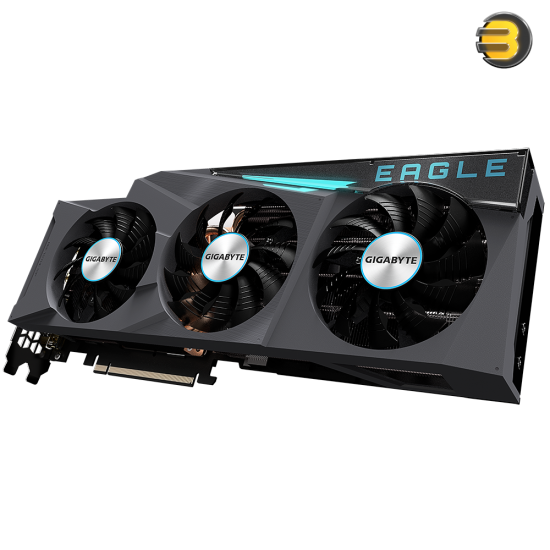 GIGABYTE GeForce RTX 3080 EAGLE 12G Graphics Card, 3 x WINDFORCE Fans, 12GB 384-bit GDDR6X, GV-N3080EAGLE-12GD Video Card