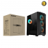 GIGABYTE C301 GLASS V2 Mid-Tower PC Case – Tempered Glass & ARGB