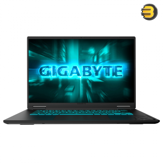 GIGABYTE Gaming A16 GA65H gaming laptop with AMD Ryzen 7 170, NVIDIA RTX 5050 8GB GDDR7, 16GB DDR5, 512GB SSD and 16 inch FHD+ 165Hz IPS display