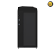 GIGABYTE C301 GLASS V2 Mid-Tower PC Case Black GIGABYTE C301 GLASS V2 mid-tower PC case with tempered glass side panel, 4x ARGB PWM fans and USB Type-C I/O