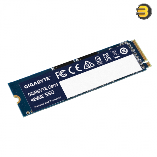 GIGABYTE Gen4 4000E SSD 500GB M.2 2280 NVMe PCIe 4.0 solid state drive with DRAM-less HMB architecture