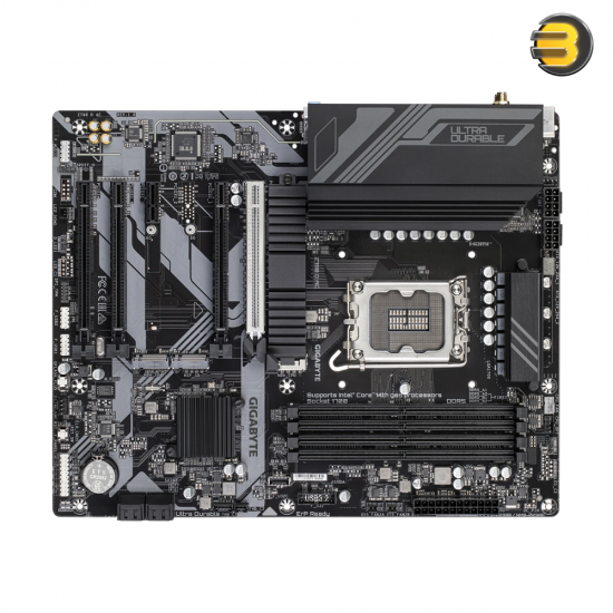 GIGABYTE Z790 D AC LGA 1700 Intel Z790 ATX Motherboard with DDR5, Triple M.2, PCIe 5.0, USB 3.2 Gen2X2 Type-C, 2.5GbE LAN, PCIe EZ-Latch, Multi-Key