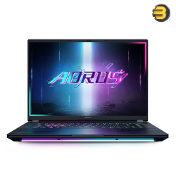 Aorus Master 16 AM6H Ultra 9 275HX Gaming Laptop – RTX 5090 24GB, 32GB DDR5, QHD+ Display, Arabic Keyboard, Windows 11 Pro