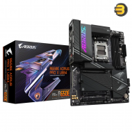 GIGABYTE B650E AORUS PRO X USB4 Motherboard - Supports AMD AM5 CPUs, 16+2+2 Digital VRM, up to 8000MHz DDR5 (OC), 4xPCIe 5.0 M2, Wi-Fi 7, 2.5GbE LAN, USB 3.2 Gen 2 2x2