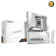 GIGABYTE B850 AORUS STEALTH ICE ATX AM5 DDR5 Motherboard — Wi‑Fi 7, PCIe 5.0 x16, PCIe 5.0 M.2, multiple M.2 slots with Thermal Guard, 2.5GbE LAN, USB‑C 20Gbps, Q‑Flash Plus, stealth cable‑routing design