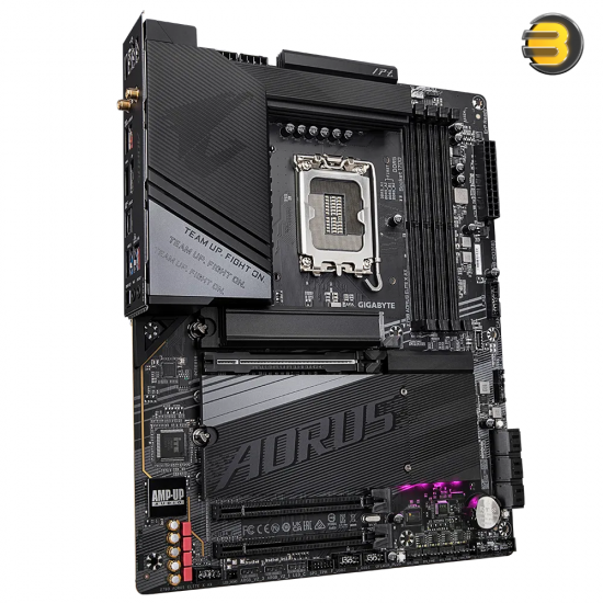 GIGABYTE Z790 AORUS ELITE X AX  — Intel LGA 1700 Socket supports 13th , 14th gen Intel Z790 X ATX Motherboard with DDR5, 4 M.2, PCIe 5.0, USB 3.2 Type-C, Wi-Fi 6E, 2.5GbE LAN, Q-Flash Plus, EZ-Latch Plus