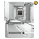 GIGABYTE B850 AORUS STEALTH ICE ATX AM5 DDR5 Motherboard — Wi‑Fi 7, PCIe 5.0 x16, PCIe 5.0 M.2, multiple M.2 slots with Thermal Guard, 2.5GbE LAN, USB‑C 20Gbps, Q‑Flash Plus, stealth cable‑routing design