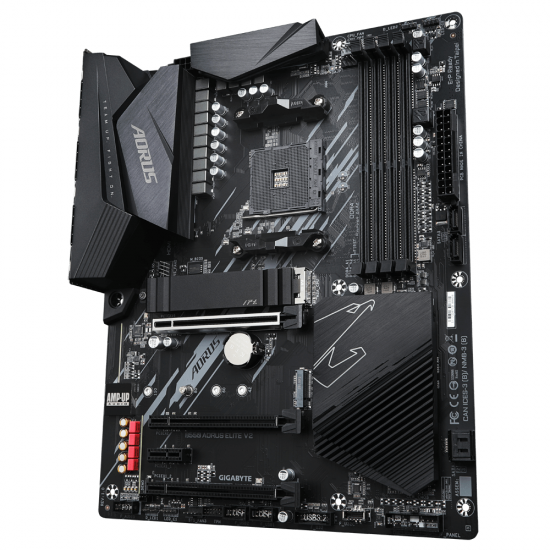 GIGABYTE B550 AORUS ELITE V2 AM4 AMD B550 ATX Motherboard with Dual M.2, SATA 6Gb/s, USB 3.2 Gen 2, 2.5 GbE LAN, PCIe 4.0
