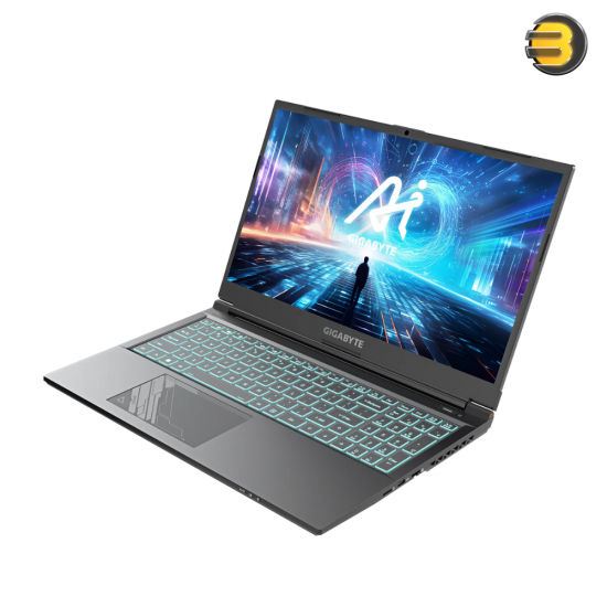 GIGABYTE G5 KF5-H3EE354KD laptop — 15.6 Inch IPS 144Hz, i7-13620H, 16GB RAM DDR5, 1TB SSD NVMe, GeForce RTX 4060 DLSS 3