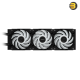 GIGABYTE AORUS WATERFORCE II 360 All-in-One Liquid CPU Cooler – 360 mm Radiator, 3×120 mm ARGB Fans, Daisy-Chain Mag Fan Design, Intel LGA115x/1200/1700/1851 & AMD AM4/AM5 Compatible, Adjustable 330° Water-block, High-Performance Cooling