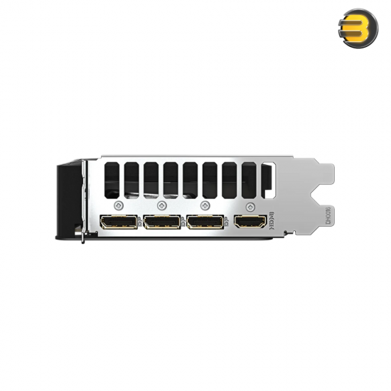 Gigabyte GeForce RTX 5060 Ti EAGLE OC 8GB GDDR7 128-bit — PCIe 5.0 x8, 2617 MHz boost clock, 4608 CUDA cores, WINDFORCE 2X cooling with twin 100mm axial fans, 2-slot design, 1x HDMI 2.1b, 3x DisplayPort 2.1b, max resolution 7680x4320, SFF-ready
