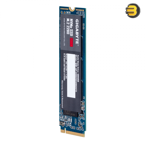 Gigabyte NVMe 1.3/ M.2/ PCIe 3.0x4/ 256GB SSD - GP-GSM2NE3256GNTD