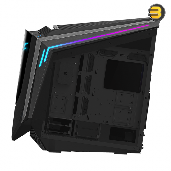 AORUS C700 GLASS Full-Tempered Glass Gaming Case – RGB Fusion 2.0, E-ATX Support, 420mm Liquid Cooling, Vertical GPU AORUS C700 GLASS Full-Tempered Glass Gaming Case – RGB Fusion 2.0, E-ATX Support, 420mm Liquid Cooling, Vertical GPU