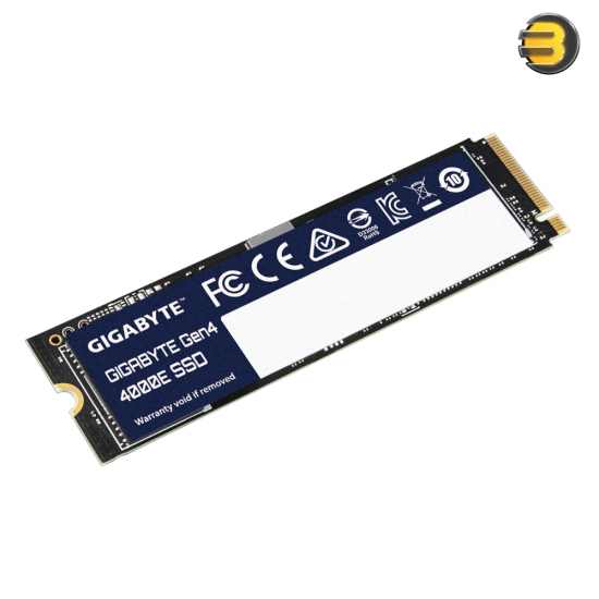 GIGABYTE Gen4 4000E SSD 1TB M.2 NVMe GIGABYTE Gen4 4000E SSD 1TB M.2 2280 NVMe PCIe 4.0 solid state drive with DRAM-less HMB architecture