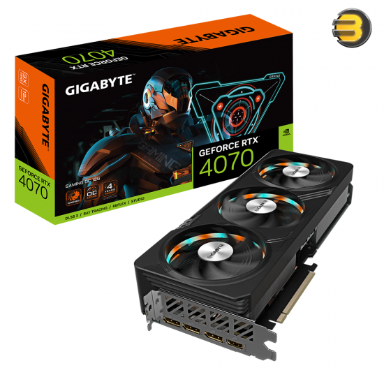 GIGABYTE GeForce RTX­­ 4070 GAMING OC 12G