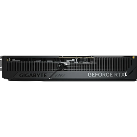 GIGABYTE GeForce RTX 5090 32GB GDDR7 WINDFORCE OC GIGABYTE GeForce RTX 5090 32GB GDDR7 WINDFORCE OC graphics card with triple-fan cooling and metal backplate
