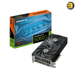 GIGABYTE GeForce RTX 5060 Ti EAGLE OC 16GB Graphics Card GV-N506TEAGLE OC-16GD — NVIDIA Blackwell Architecture, 16GB GDDR7 128-bit Memory