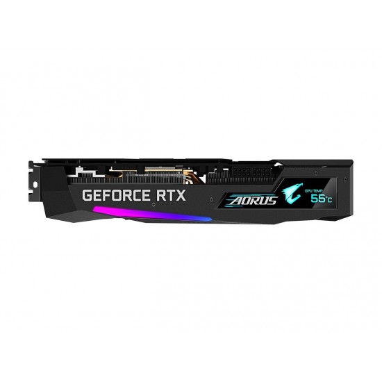 GIGABYTE AORUS GeForce RTX 3070 DirectX 12 GV-N3070AORUS M-8GD 8GB 256-Bit GDDR6 PCI Express 4.0 x16 ATX Video Card