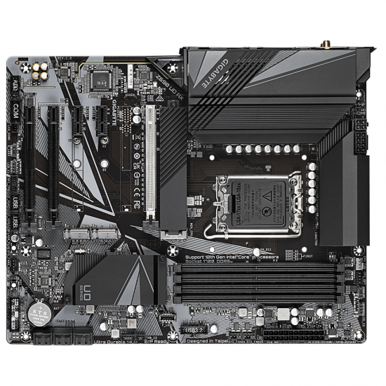 GIGABYTE Z690 UD AX Intel Z690 Motherboard DDR5 MEMORY PCIe 5.0 Design, Ultra Performance VRM Heatsinks, 3 x PCIe 4.0 M.2 with Thermal Guard, 2.5GbE LAN, WIFI6 802.11ax, Rear USB 3.2 Gen 2x2 Type-C®, Q-Flash Plus