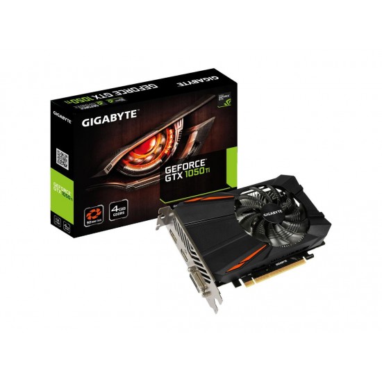 GIGABYTE GeForce GTX 1050 Ti DirectX 12 GV-N105TD5-4GD 4GB 128-Bit GDDR5 PCI Express 3.0 x16 Video Cards