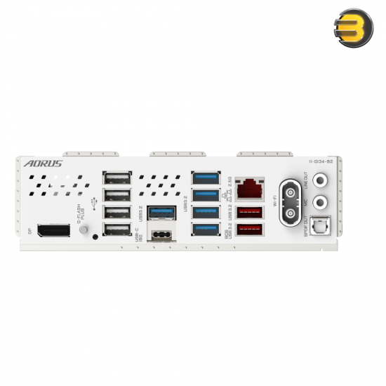 GIGABYTE B850 AORUS ELITE WIFI7 ICE ATX AM5 DDR5 Motherboard GIGABYTE B850 AORUS ELITE WIFI7 ICE ATX motherboard with AM5 socket, DDR5 slots, Wi-Fi 7 and pristine white ICE design