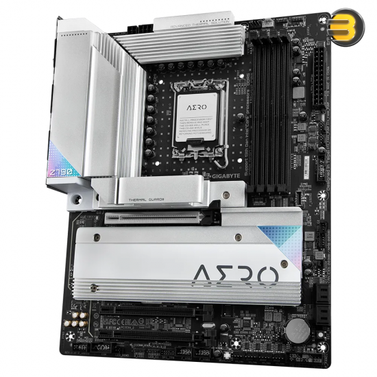 GIGABYTE Z790 AERO G LGA 1700 DDR5 Motherboard — 5* 5.0 M.2, PCIe 5.0, USB 3.2 Gen2X2 Type-C, WiFi 6E, Intel 2.5GbE LAN