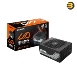 Gigabyte UD1600PM PG5 — 1600W, 80PLUS Platinum, ATX 3.1 and PCIe Gen 5.0 ready,  Japanese capacitors, Fully modular