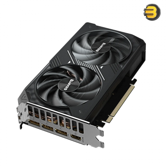 Gigabyte GeForce RTX 5060 Ti WINDFORCE MAX OC 16G GDDR7 Graphics Card — PCIe 5.0 x8, 2587 MHz boost clock, WINDFORCE MAX cooling system, 4608 CUDA cores, HDMI 2.1b + 3x DisplayPort 2.1b, 8-pin power, and requires a 650W PSU. Gigabyte GeForce RTX 5060 Ti WINDFORCE MAX OC 16G GDDR7 Graphics Card — PCIe 5.0 x8, 2587 MHz boost clock, WINDFORCE MAX cooling system, 4608 CUDA cores, HDMI 2.1b + 3x DisplayPort 2.1b, 8-pin power, and requires a 650W PSU.