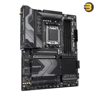 GIGABYTE X670 GAMING X AX V2 AM5 ATX AMD Motherboard, AMD X670 Chipset, 4x DDR5 DIMM Slots, 192GB Maximum Memory, 3x M.2 Slots, PCI Express 5.0 x4, HDMI, Black | X670-GAMING-X-AX-V2 GIGABYTE X670 GAMING X AX V2 AM5 ATX AMD Motherboard, AMD X670 Chipset, 4x DDR5 DIMM Slots, 192GB Maximum Memory, 3x M.2 Slots, PCI Express 5.0 x4, HDMI, Black | X670-GAMING-X-AX-V2